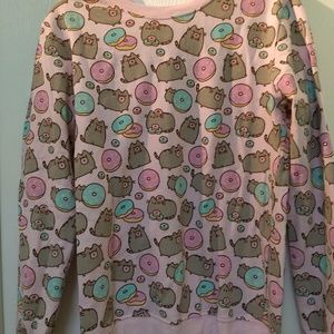 Pusheen donut sweatshirt
